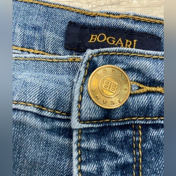 Bogari Straight Leg Distressed Jeans Size 30 - Picture 12 of 12